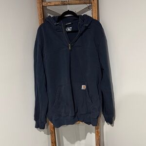 Carhartt Dark Blue Half-Zip Sweatshirt